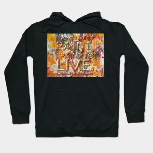 Willem de Kooning Quote Hoodie